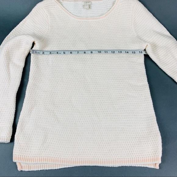 JCrew-White-LongSleevesTop-Small. - Picture 3 of 5
